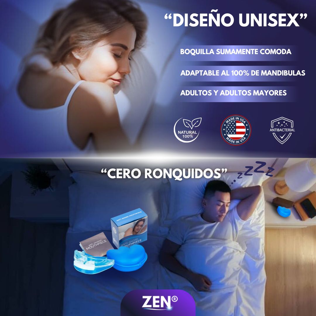 Zen® - Anti Ronquidos Porque Roncar Ya No Es una Opción – ¡2x1 Solo Hoy!