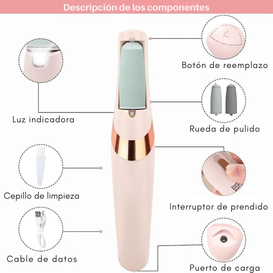 Removedor Eléctrico de Callos Profesional ⭐⭐⭐⭐⭐