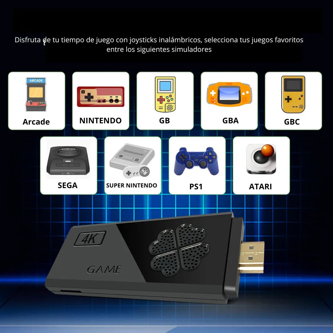 Consola Retrogamer90s versión PRO ⭐⭐⭐⭐⭐