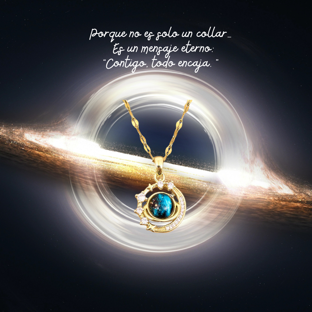 Collar Saturno + Envío gratis ⭐️⭐️⭐️⭐️⭐️