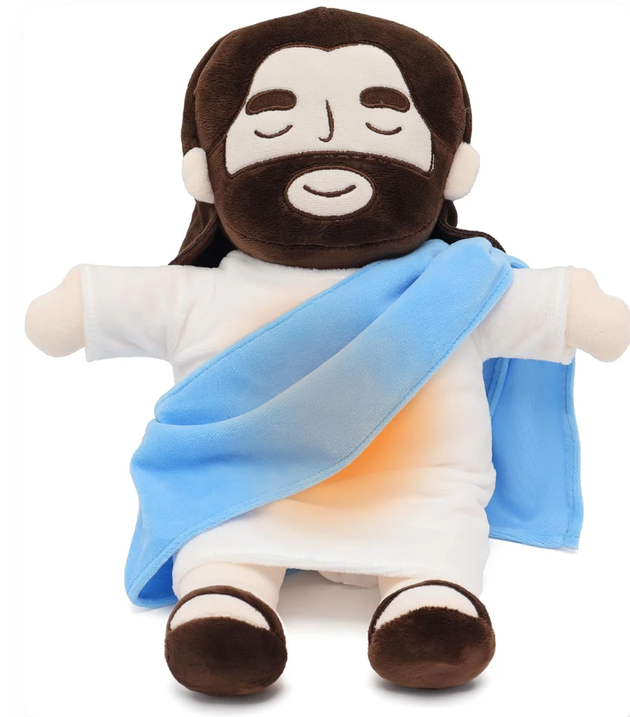 PELUCHE DE JESUS QUE RESPIRA,MI FIEL AMIGO✝️ ⭐⭐⭐⭐⭐