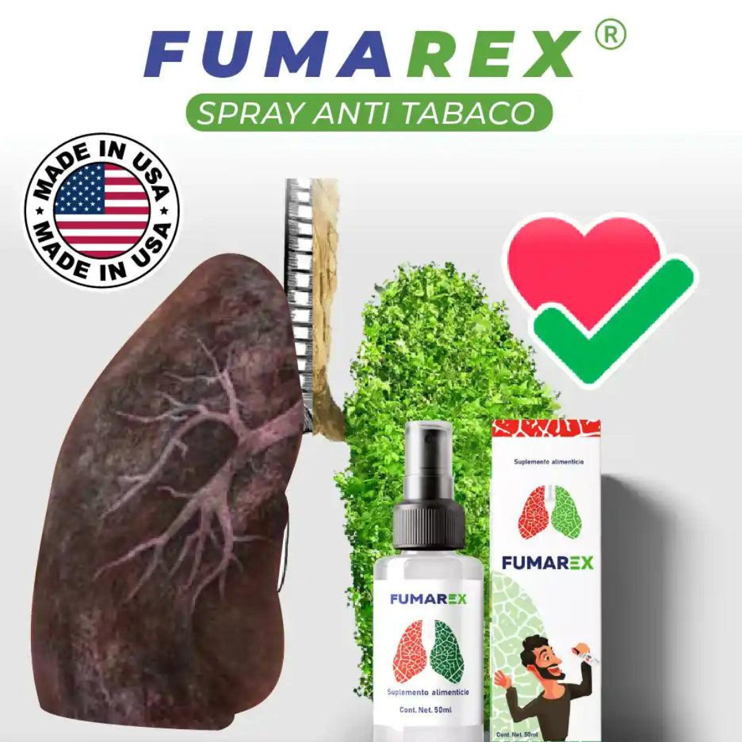 FUMAREX™ Solución Natural para Dejar de Fumar  2x1⭐⭐⭐⭐⭐
