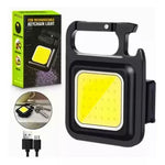 FlashDock™ – Mini Linterna Recargable con Llavero y Base Magnética 2x1   ⭐ ⭐ ⭐ ⭐ ⭐