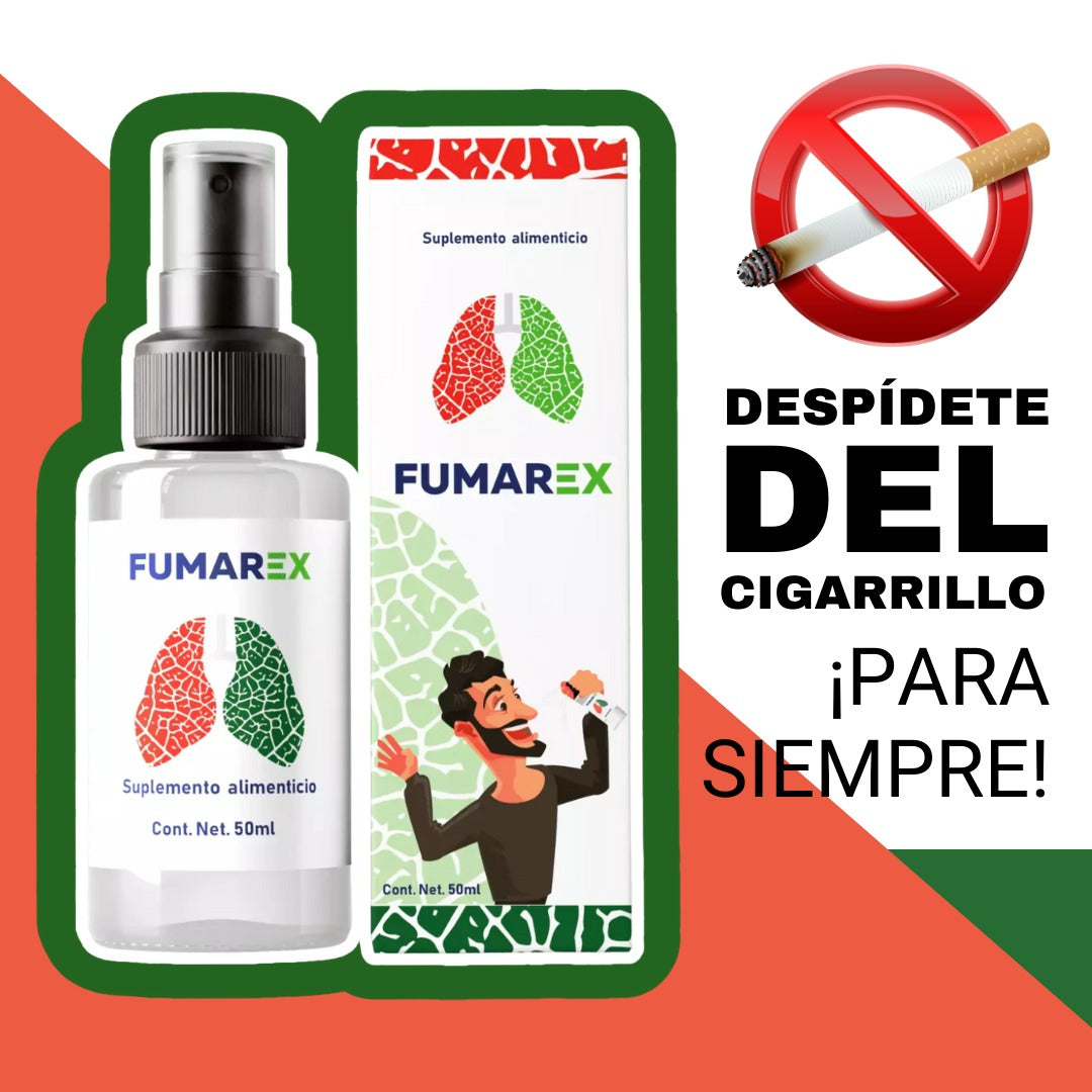 FUMAREX™ Solución Natural para Dejar de Fumar  2x1⭐⭐⭐⭐⭐