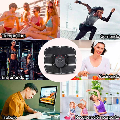 TONIFICADOR DE ABDOMEN 3 EN 1 : Define tu abdomen y alivia la tensión muscular en minutos