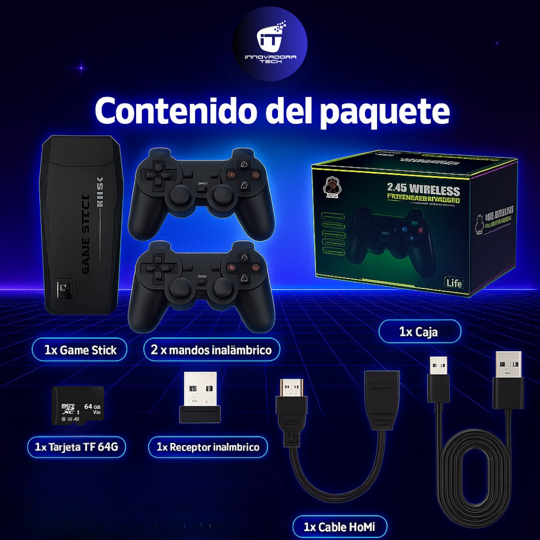 Consola Retrogamer90s versión PRO ⭐⭐⭐⭐⭐